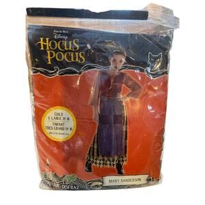 Size XL (14/16) Disney Hocus Pocus Costume Girls Mary Sanderson #356